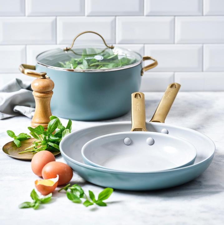 Produktbild Greenpan Padova Reserve - 2-teilig (28 cm, Pfannenset + Topfset, Aluminium)