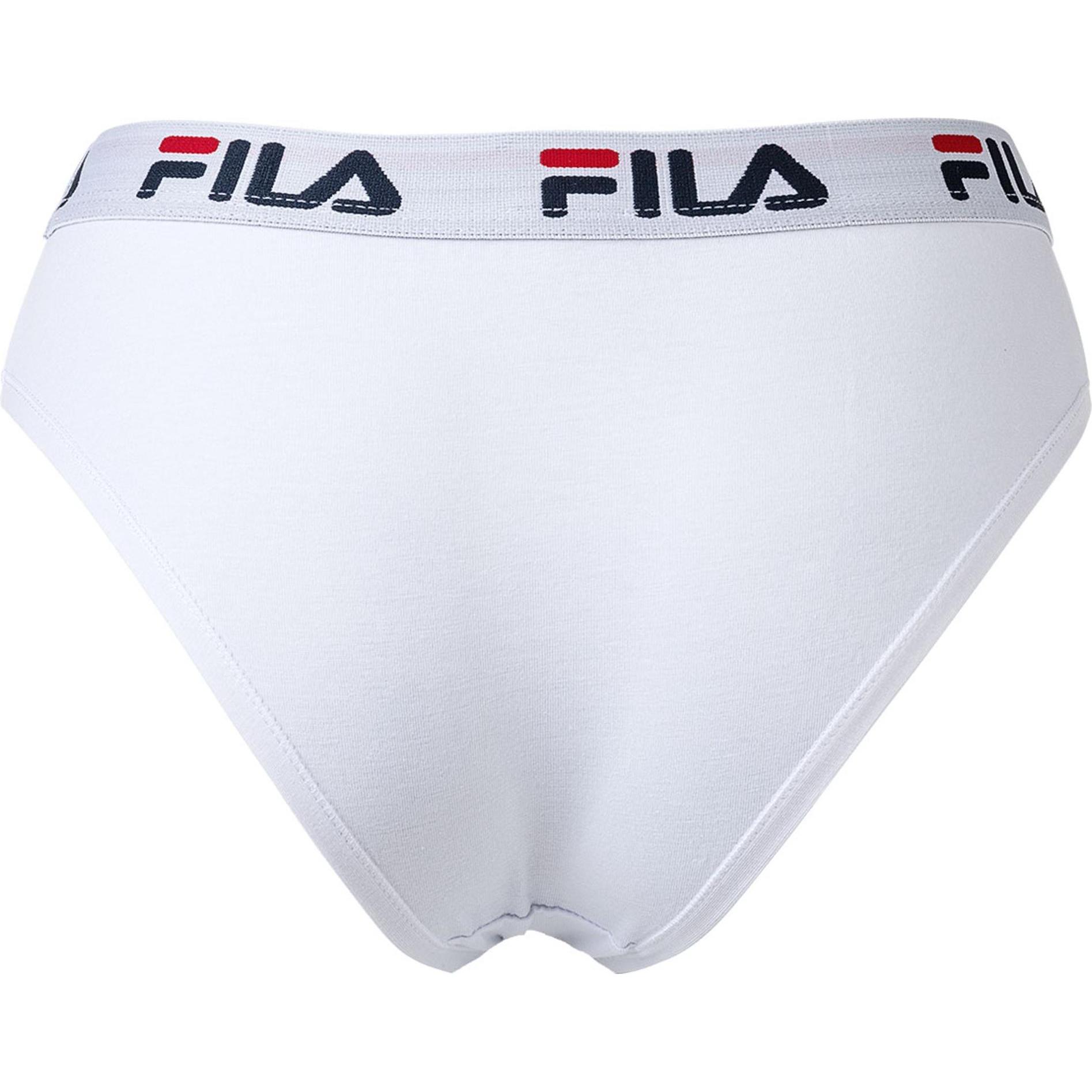 Thumbnail - FILA, Damen, Unterhosen, Brief Regular Waist With Logo, Weiss, (S, Einzelpack)