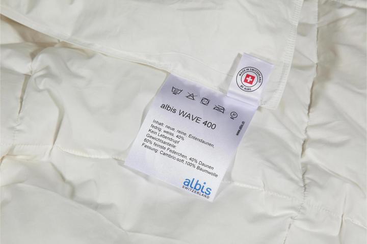 Produktbild Albis Wave 400 preisgünstiges Daunenduvet (1200 g, 240 x 240 cm)