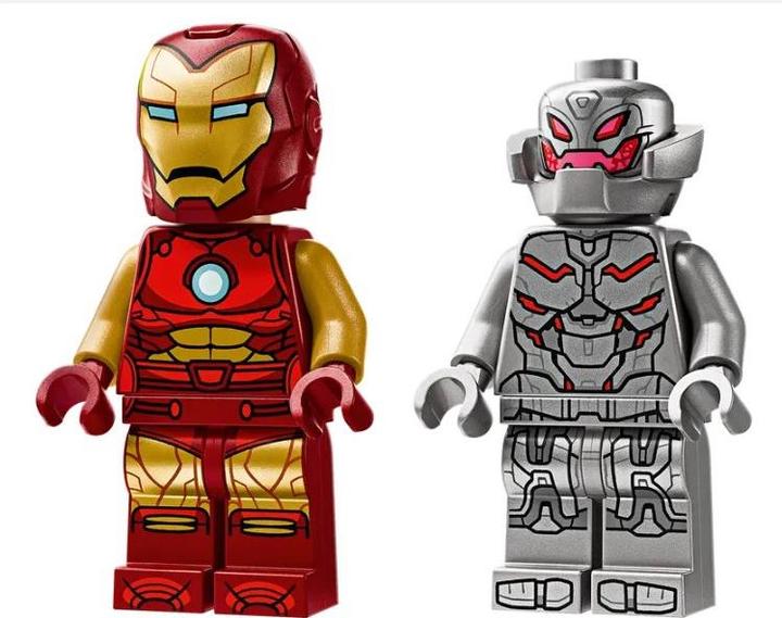 Produktbild LEGO Iron Man Mech vs. Ultron (76307, LEGO Marvel)