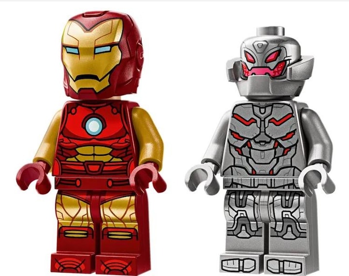 Actual product image LEGO Iron Man Mech vs. Ultron (76307, LEGO Marvel)
