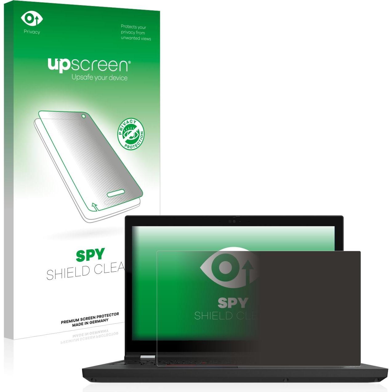 upscreen Spy Shield Blickschutzfolie (15.59", 16 : 9), Notebook Schutzfolie