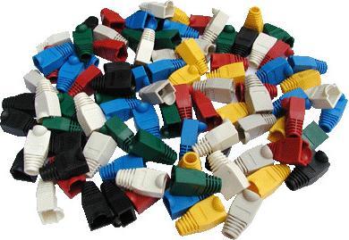 Actual product image Datacom Ochrana RJ45 s bublinkou MODRÃ (100ks)