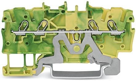 Produktbild Wago 4x1mm through terminal grn/yel