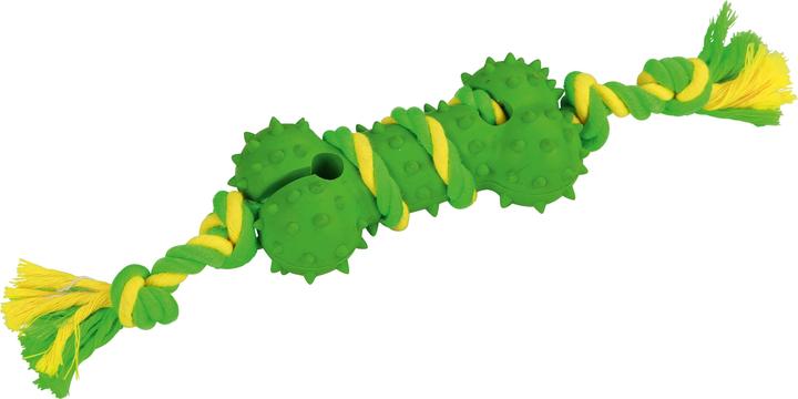 Image du produit Kerbl Jouets pour chien Bones Caoutchouc solideCoton (Jouet à mâcher pour chien)