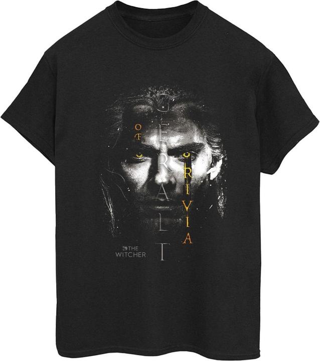 Produktbild Netflix The Witcher Geralt Glowing Eyes TShirt (L)