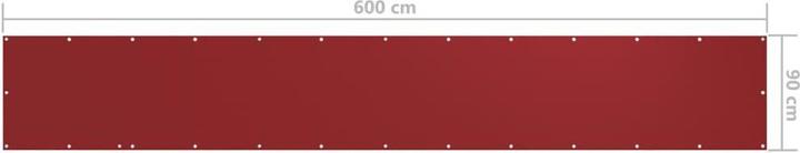 Produktbild vidaXL Sichtschutz Balkon (90 cm)