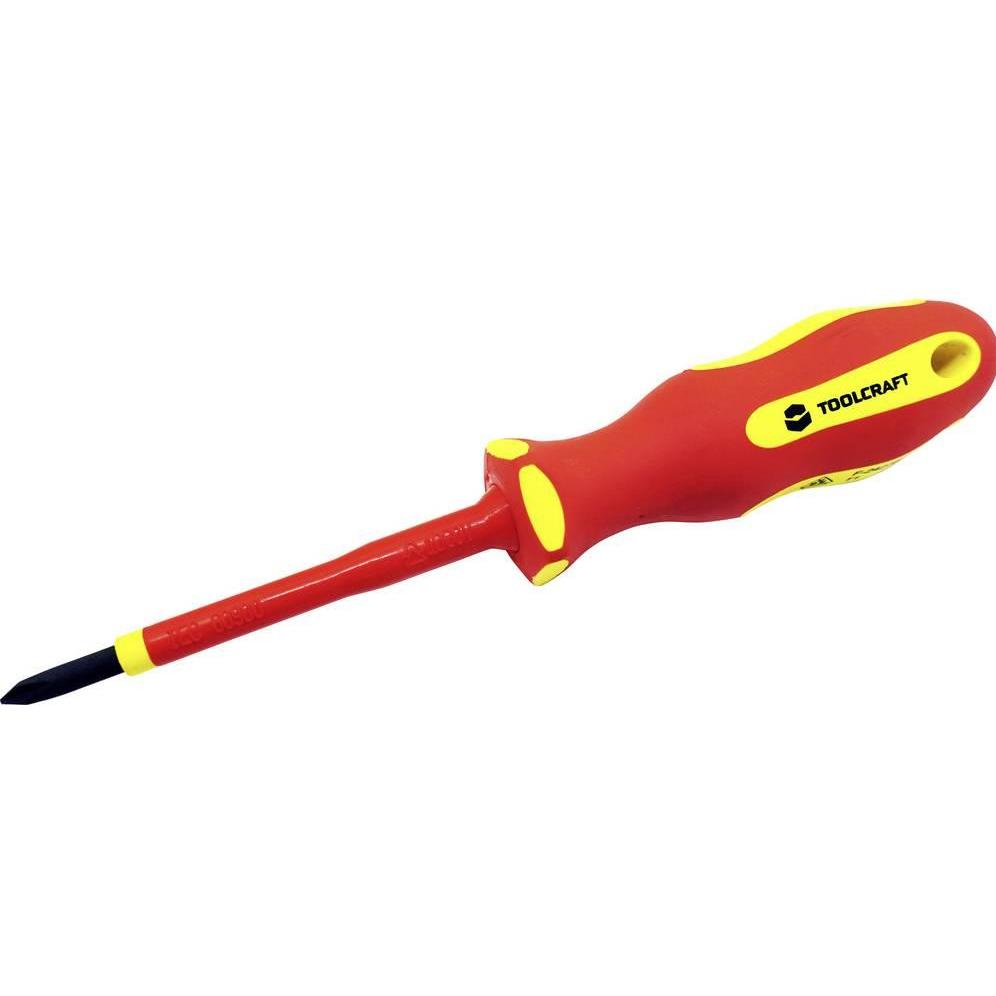 Toolcraft, Schraubenzieher, VDE Schraubendreher Phillips PH1 (Phillipps-Kreuzschlitz (PH))