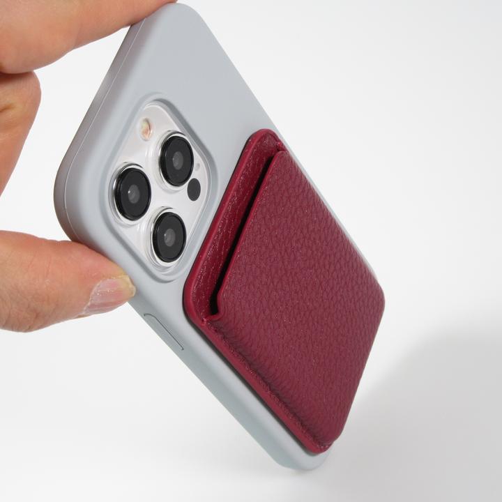 Image du produit PhoneLook Portes-cartes MagSafe magnétique en cuir végan avec aiment fort