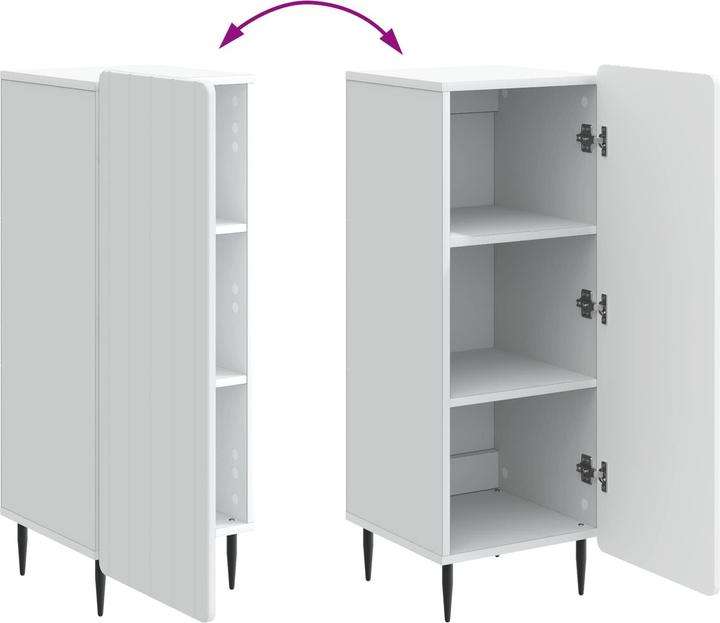 Produktbild vidaXL Sideboard-Aufbewahrung (33 x 34.50 x 92 cm)
