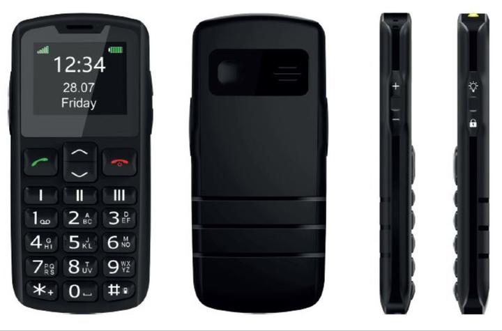 Produktbild Bea-Fon SL230 ohne Netzteil schwarz (1.80")