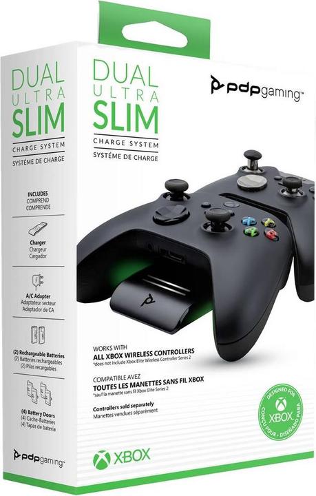 Actual product image PDP Metavolt Dual Charger (Xbox Series S, Xbox Series X, Xbox One X, Xbox One S)