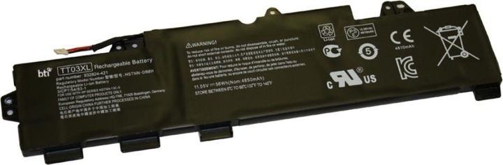 Image du produit Origin Storage BATTERIE DE REMPLACEMENT POUR HP ELITEBOOK 755 G5 850 G5 ZBOOK 15 (1 cellules, 4850 mAh)