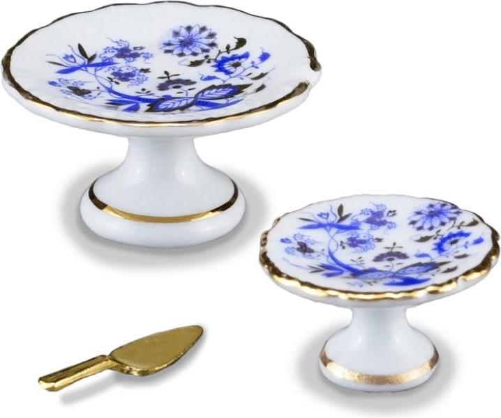 Produktbild Reutter 001.663/5 - Zwei Tortenplatten "Zwiebel", Miniatur