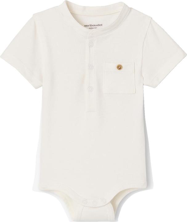 Produktbild Vertbaudet Bio-Kollektion: 2er-Pack Baby Bodys mit Stehkragen (98)
