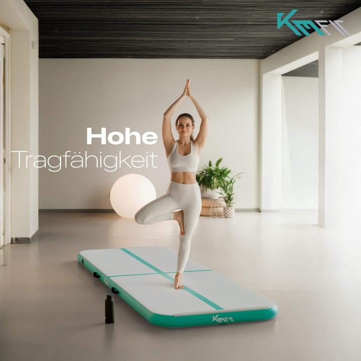 Actual product image Km-Fit Inflatable gym mat