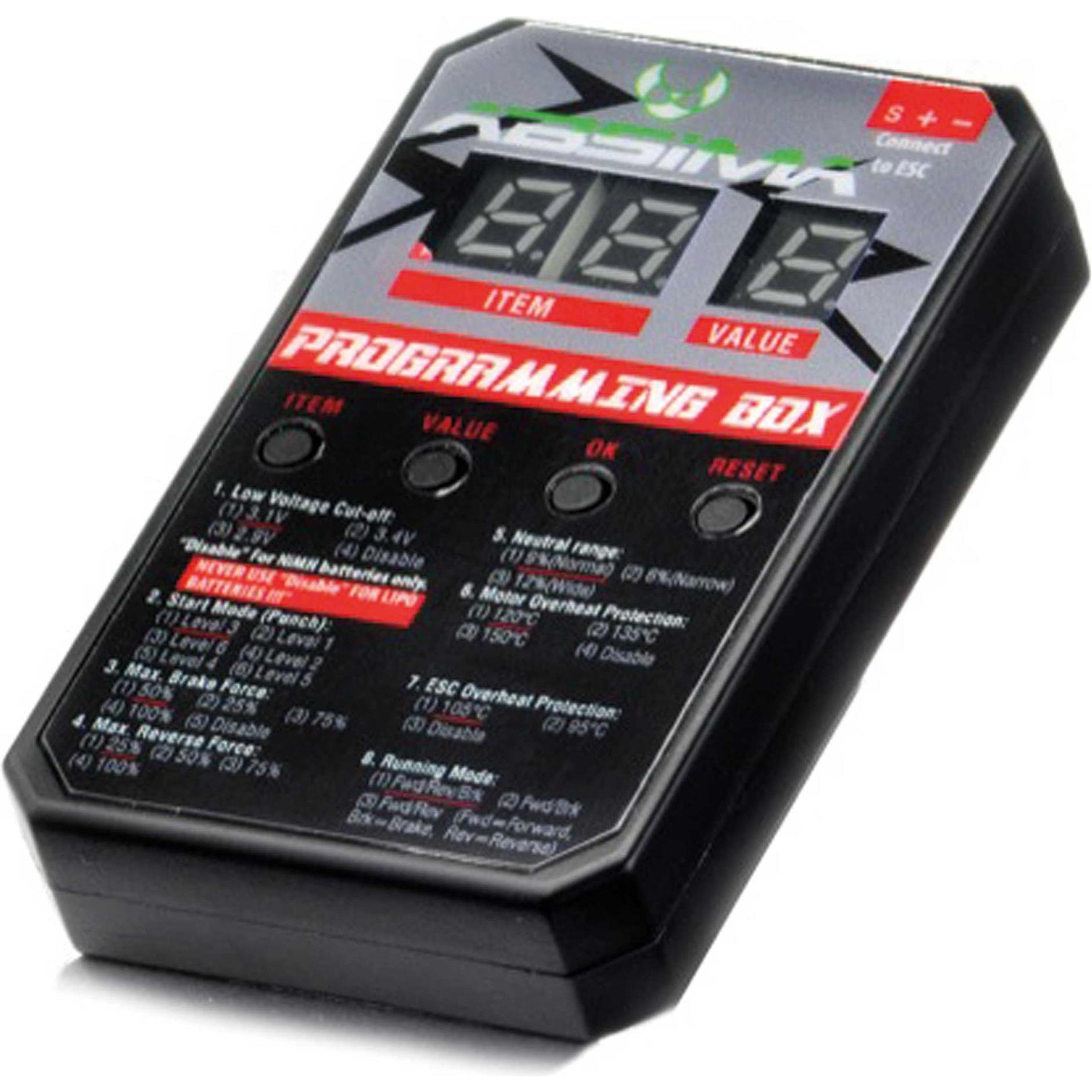 Absima Programmierbox für ECOV2 Brushless Regler