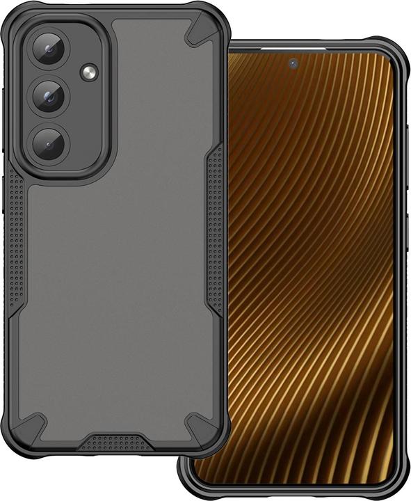 Actual product image OEM Defender Matt case for Samsung Galaxy S25 black (Samsung Galaxy S25)