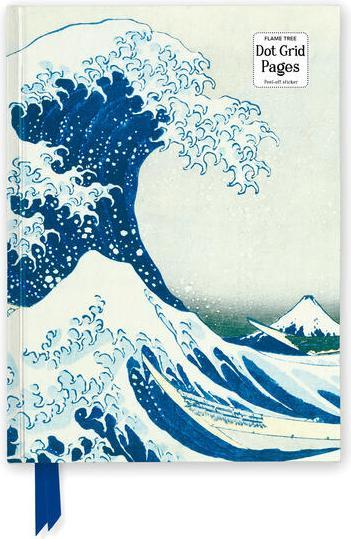 Image du produit Katsushika Hokusai: The Great Wave (Foiled Dot Grid Journal) (Pointillés, Couverture rigide)