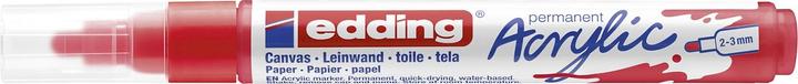 Actual product image Edding Acrylic marker 5100 (Traffic red, 3 mm, 1 x)