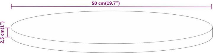 Produktbild VidaXL Honorata (50 x 2,5 cm)