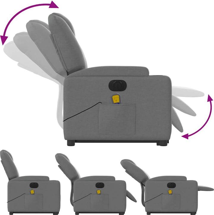 Image du produit vidaXL Massagesessel mit Aufstehhilfe