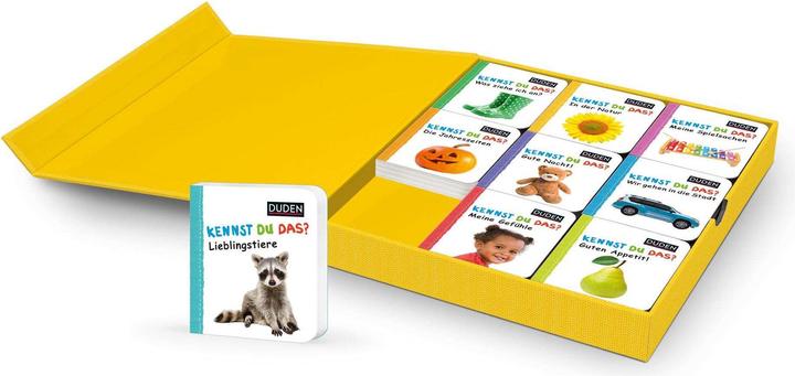 Immagine prodotto Duden 12+ Lo sai? La mia scatola colorata per giocare e imparare: Mondo dei bambini (Tedesco)