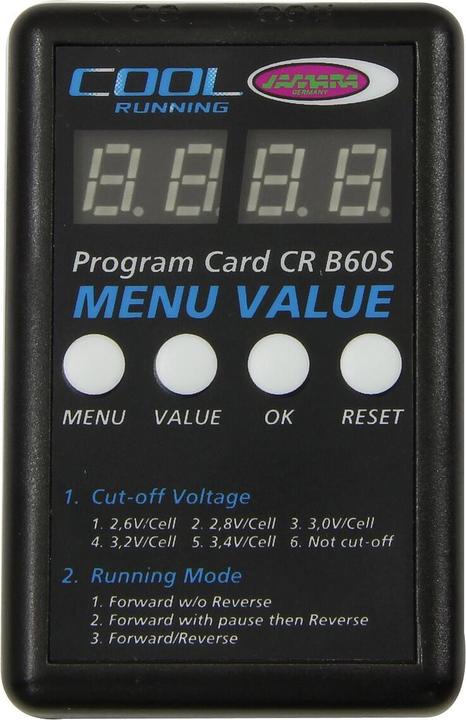 Jamara Programming card CRB60-80S