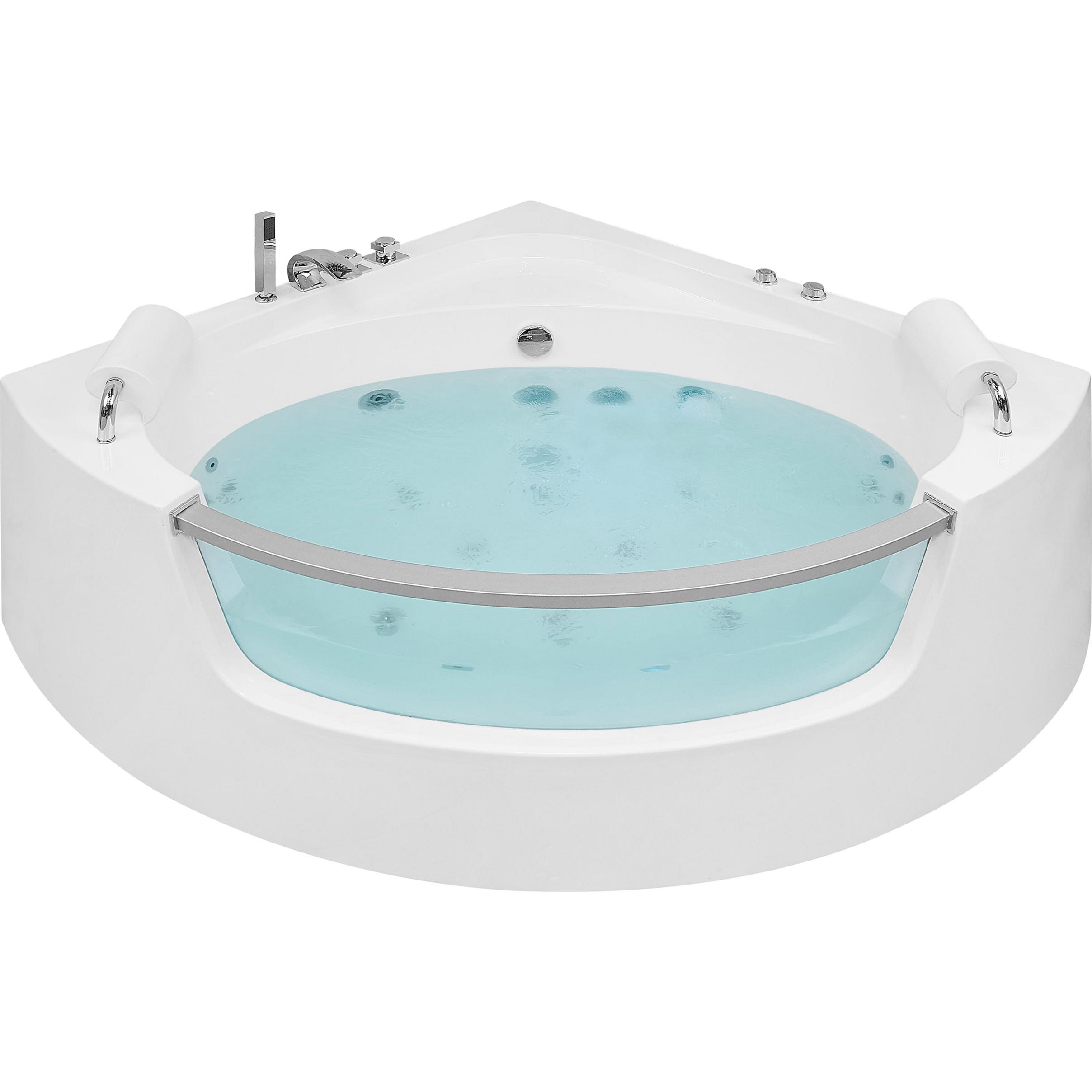 Beliani, Badewanne, Mangle (350 l, 150 cm)