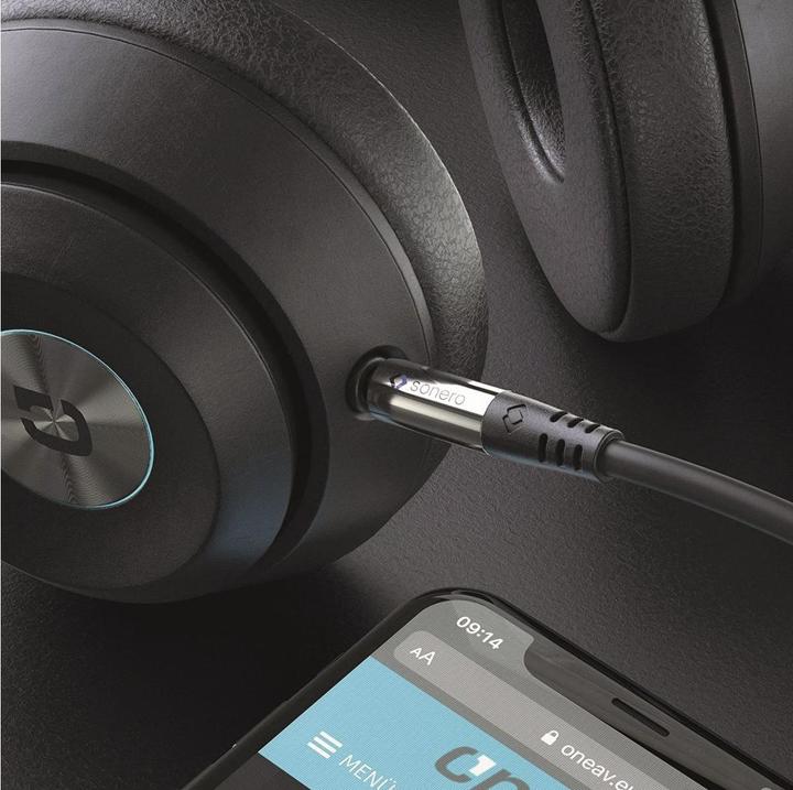 Image du produit Sonero Câble audio jack 3,5 mm - jack 3,5 mm 12,5 m (12.50 m, Jack 3,5 mm (AUX))