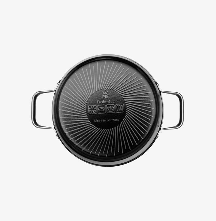 Produktbild WMF Fleischtopf schwarz (24 cm, Kochtopf, Stahl)