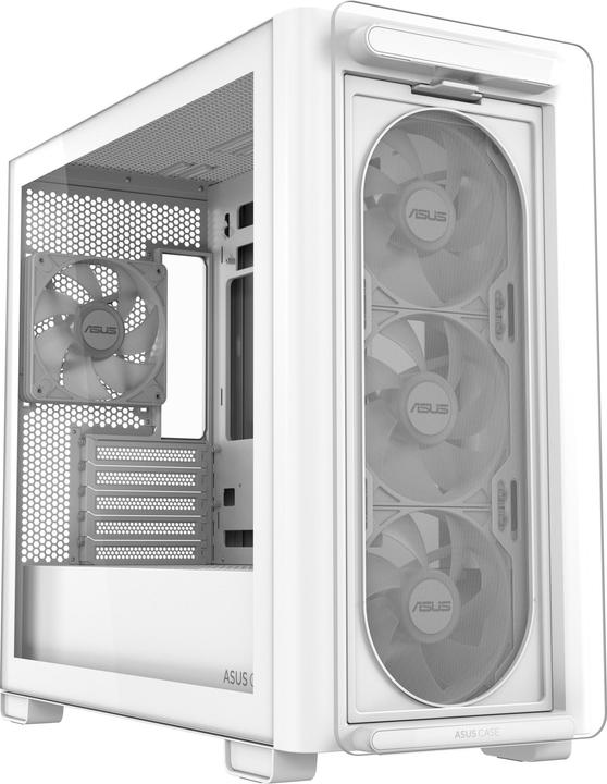 Actual product image ASUS Go A23 PLUS TG ARGB WHITE (mATX, Mini-ITX)