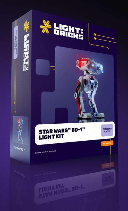Produktbild Light my bricks LMB 2.0 LED Licht Set für LEGO® 75335 Star Wars BD-1