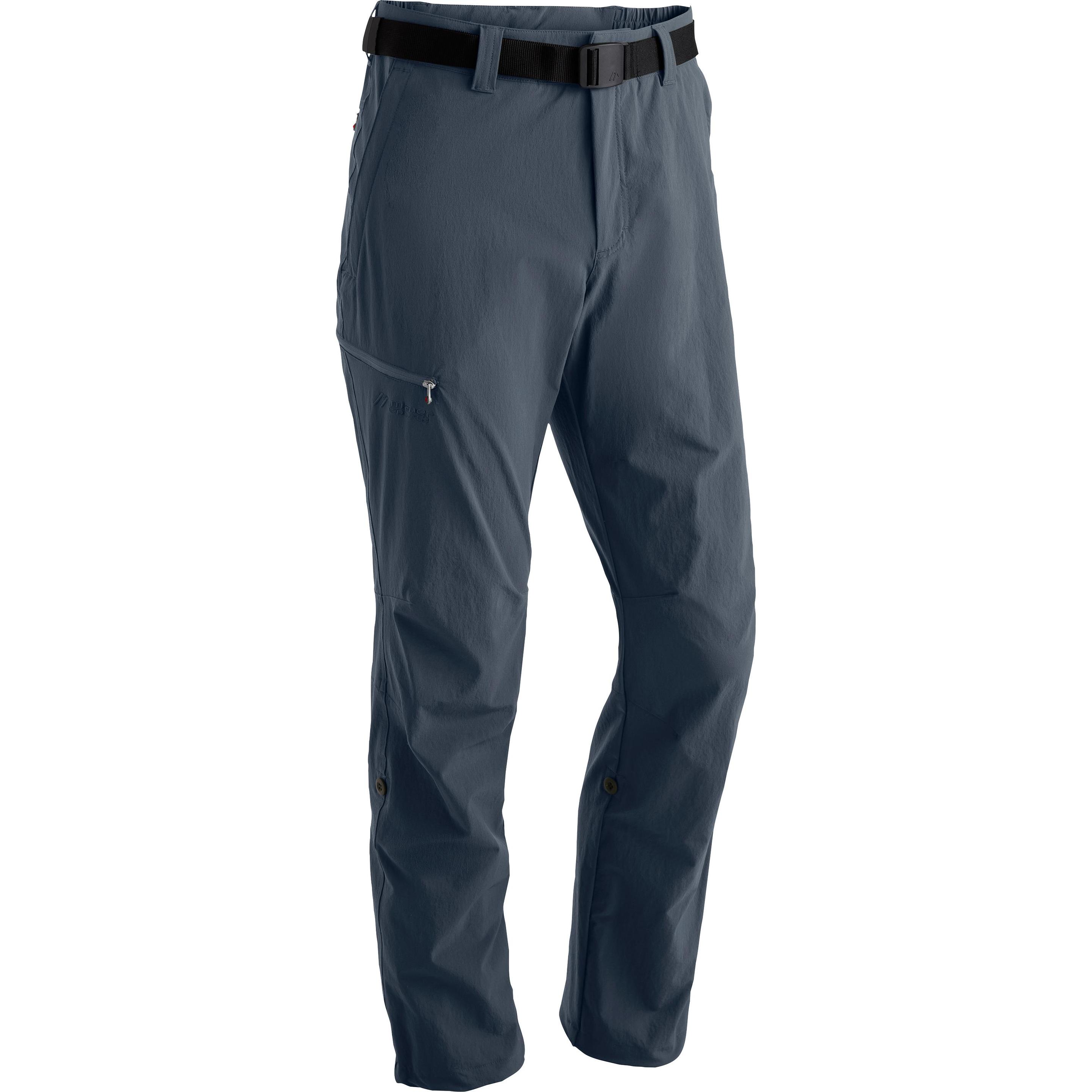 Maier Sports, Herren, Outdoorhose, Nil Hose roll up (46), Grau, 46