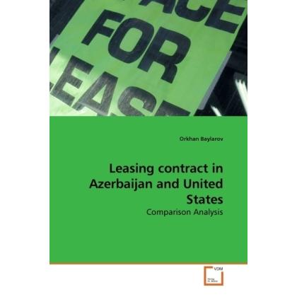 Leasing contract in Azerbaijan and United States, Fachbücher