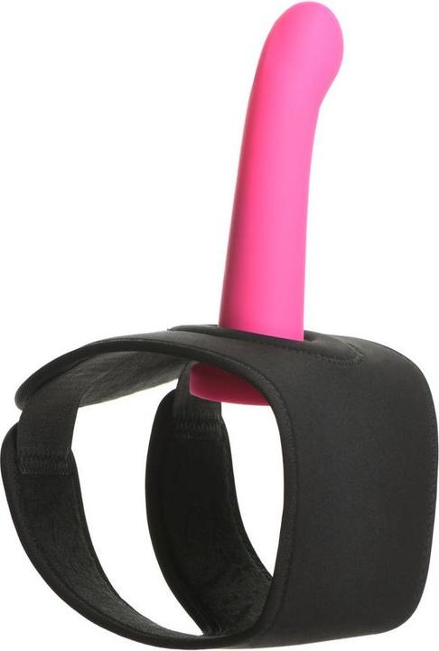 Actual product image Bedroom Bliss Thigh Strap-On Harness - Black