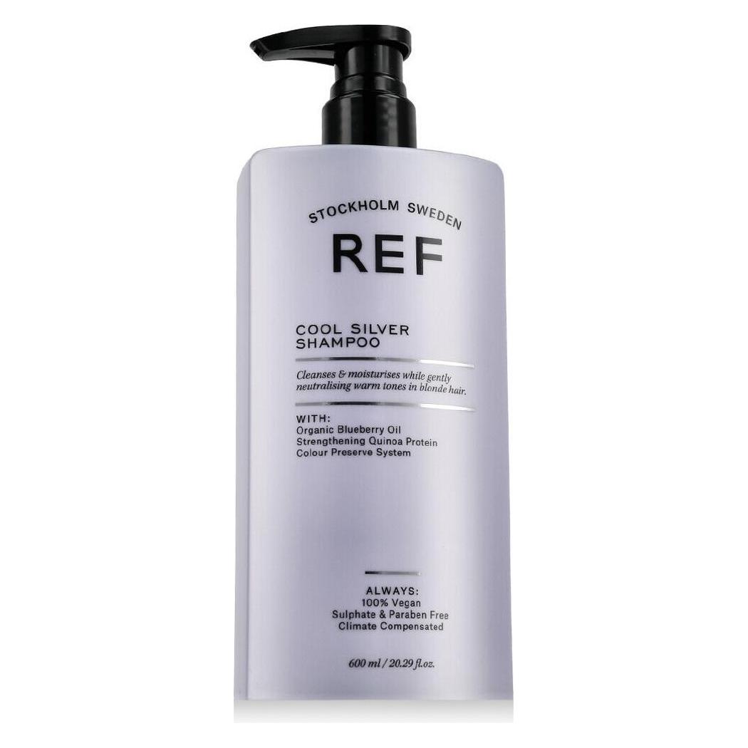 Ref., Shampoo + Conditioner, Cool Silver Shampoo 600 Ml (Vloeibare Shampoo, 600 ml)