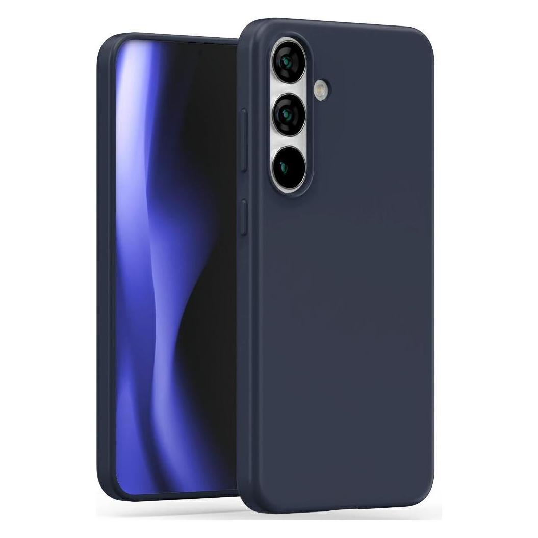 Mercury Soft Sam S25+ S936 niebieski/midnight blue (Samsung Galaxy S25+), Smartphonehoes, Blauw