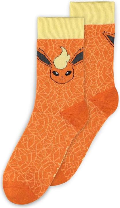 Immagine prodotto Difuzed Pokémon - Eevee Evolution (VFJ) Socks (3 Pack) - 39/42 (confezione da 3, 39 - 42)