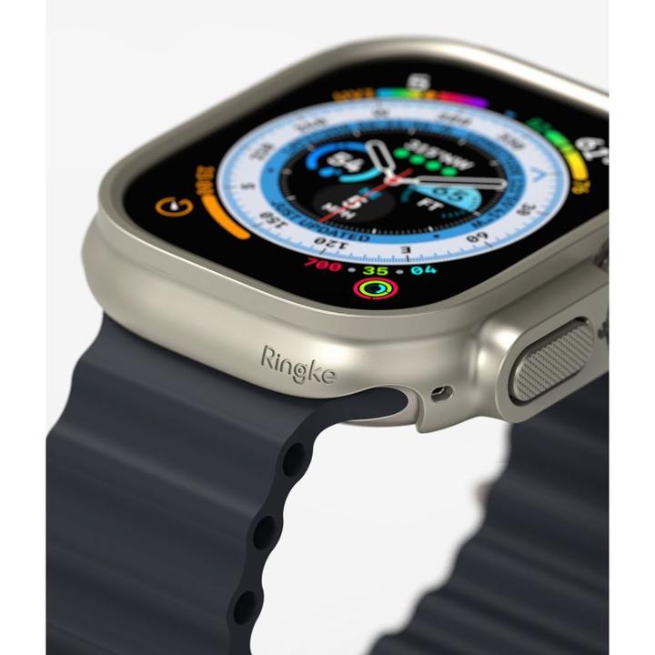 Image du produit Ringke Išmaniojo laikrodžio Apple ekrano rėmelis, Pilkos spalvos, 49mm