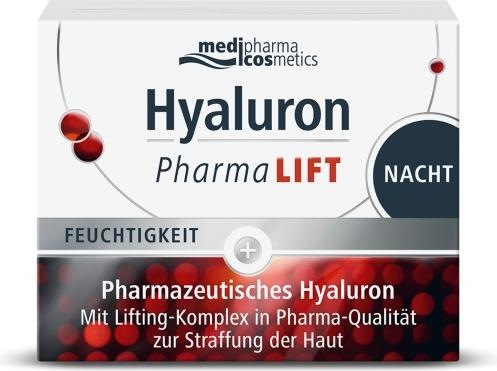 Immagine prodotto Medipharma cosmetici Hyaluron Pharma Lift Night Cream, 50 ml Crema (50 ml, Crema notte)