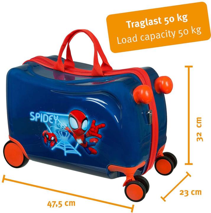 Actual product image Undercover Spidey und seine Superfreunde - Kindertrolley - Ride-on