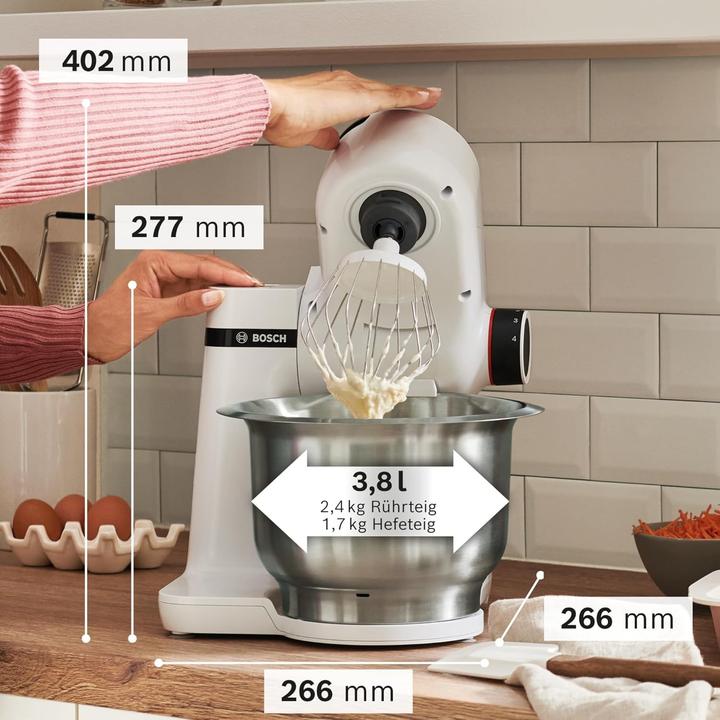 Actual product image Bosch Hausgeräte Serie 2 MUMS2EW00 (700 W, 3.80 l)