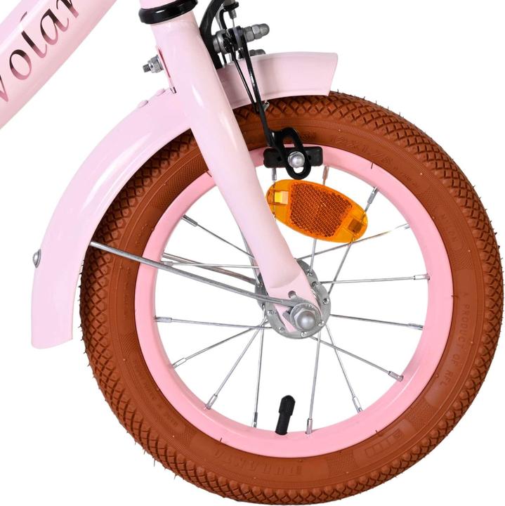 Actual product image Volare - Children's Bicycle 12 - Ashley Pink Pastel (51233) (12")