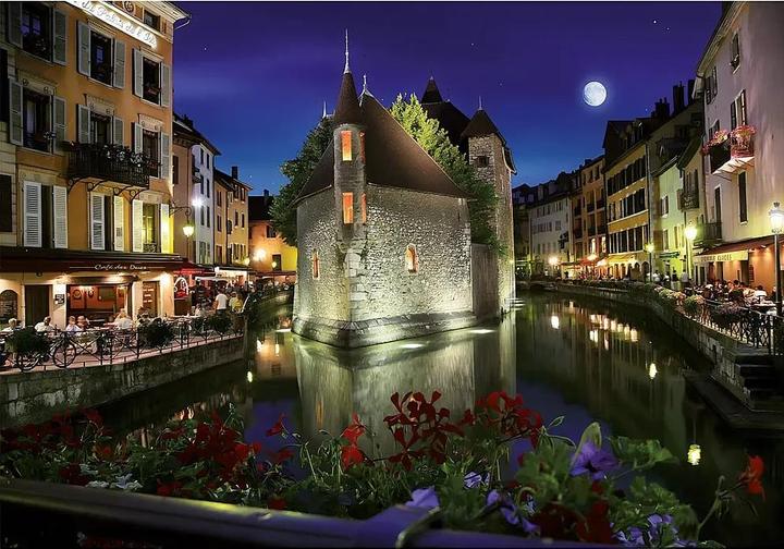 Image du produit D-Toys Puzzle 1000 France, Annecy de nuit (1000 pièces)