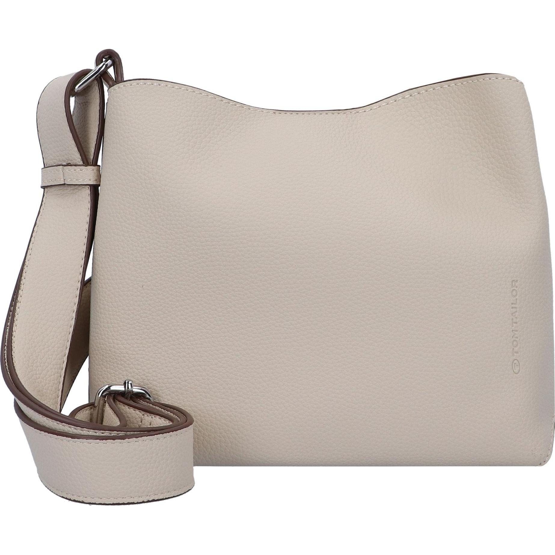 Tom Tailor, Handtasche, Angie Umhängetasche 23 cm, Weiss