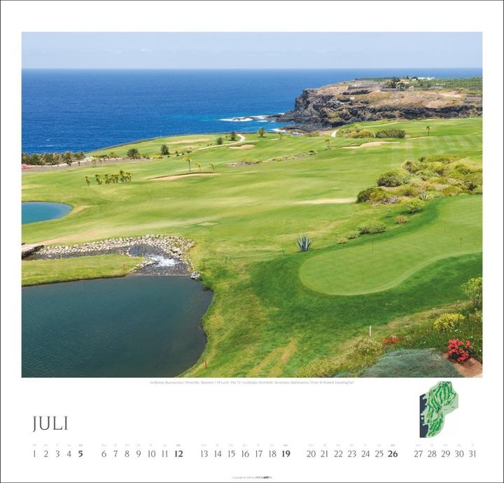 Produktbild Golf Kalender 2026 (48 x 46 cm, Deutsch)