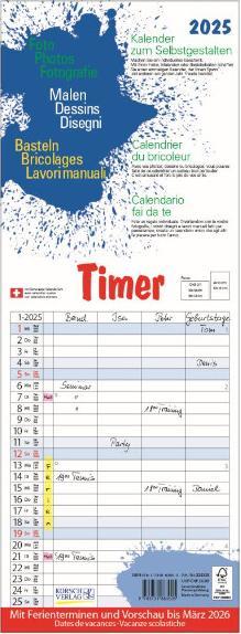 Family Planner Blank White (19 x 50 cm)