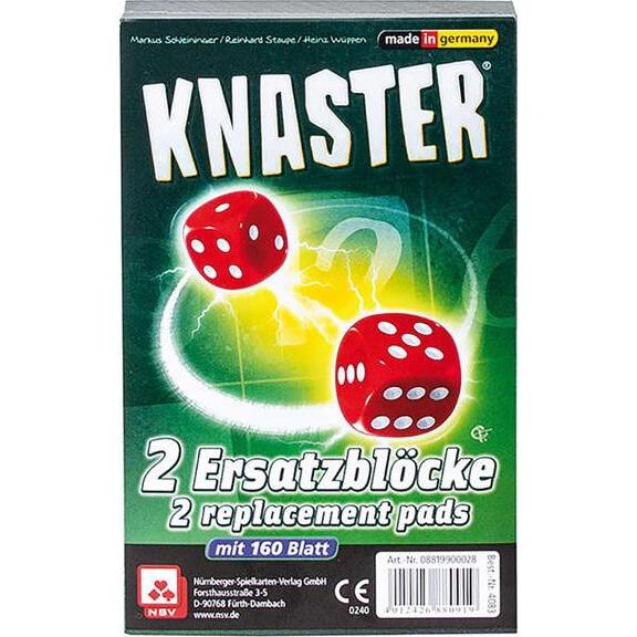 Thumbnail - NSV Knaster Ersatzblöcke (Deutsch, Englisch, Französisch)