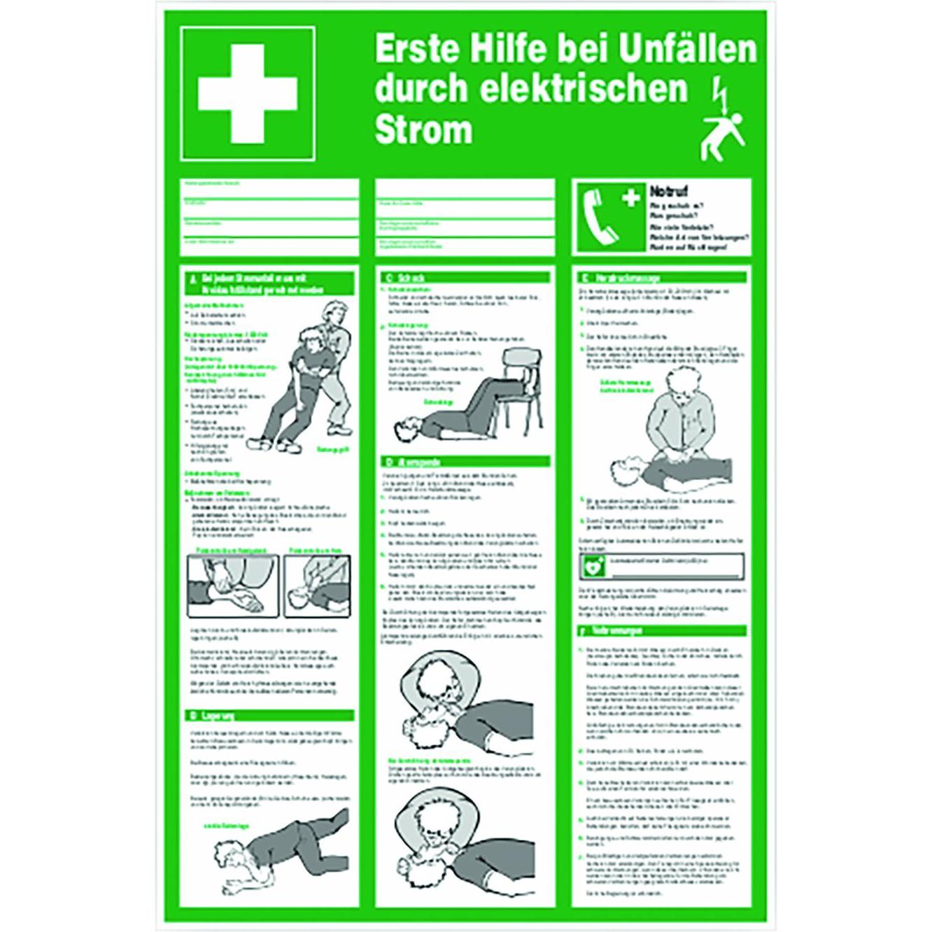 Cimco Warnschild Kst ws Hinweissymbol mit Warn-/Hinweissymbol (182762)